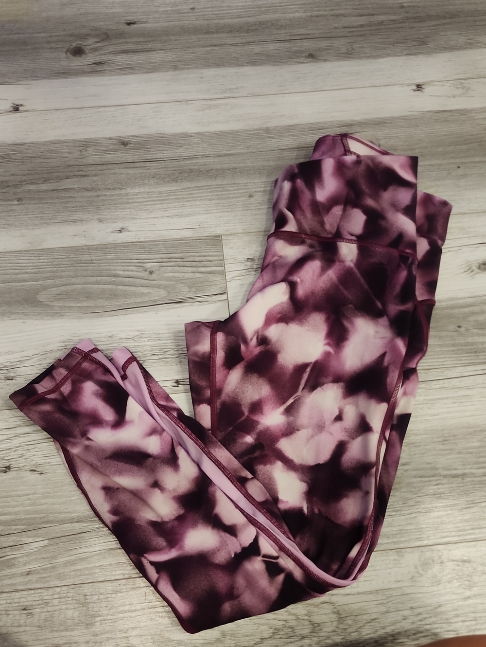 lululemon athletica Purple Tie-Dye High-Rise Leggings